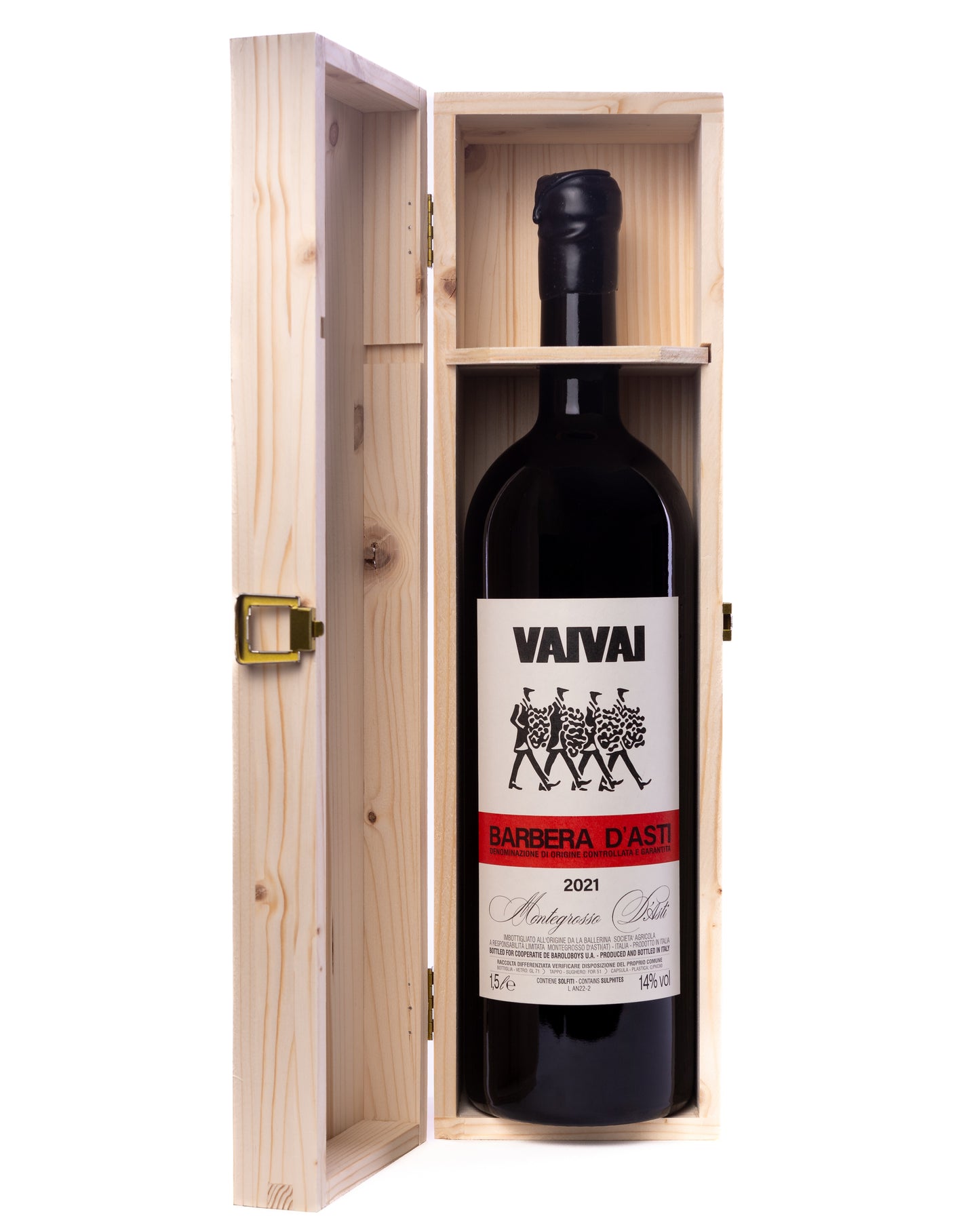 VAIVAI Barbera d'Asti 2021 DOCG (1x Magnum 1,5L)
