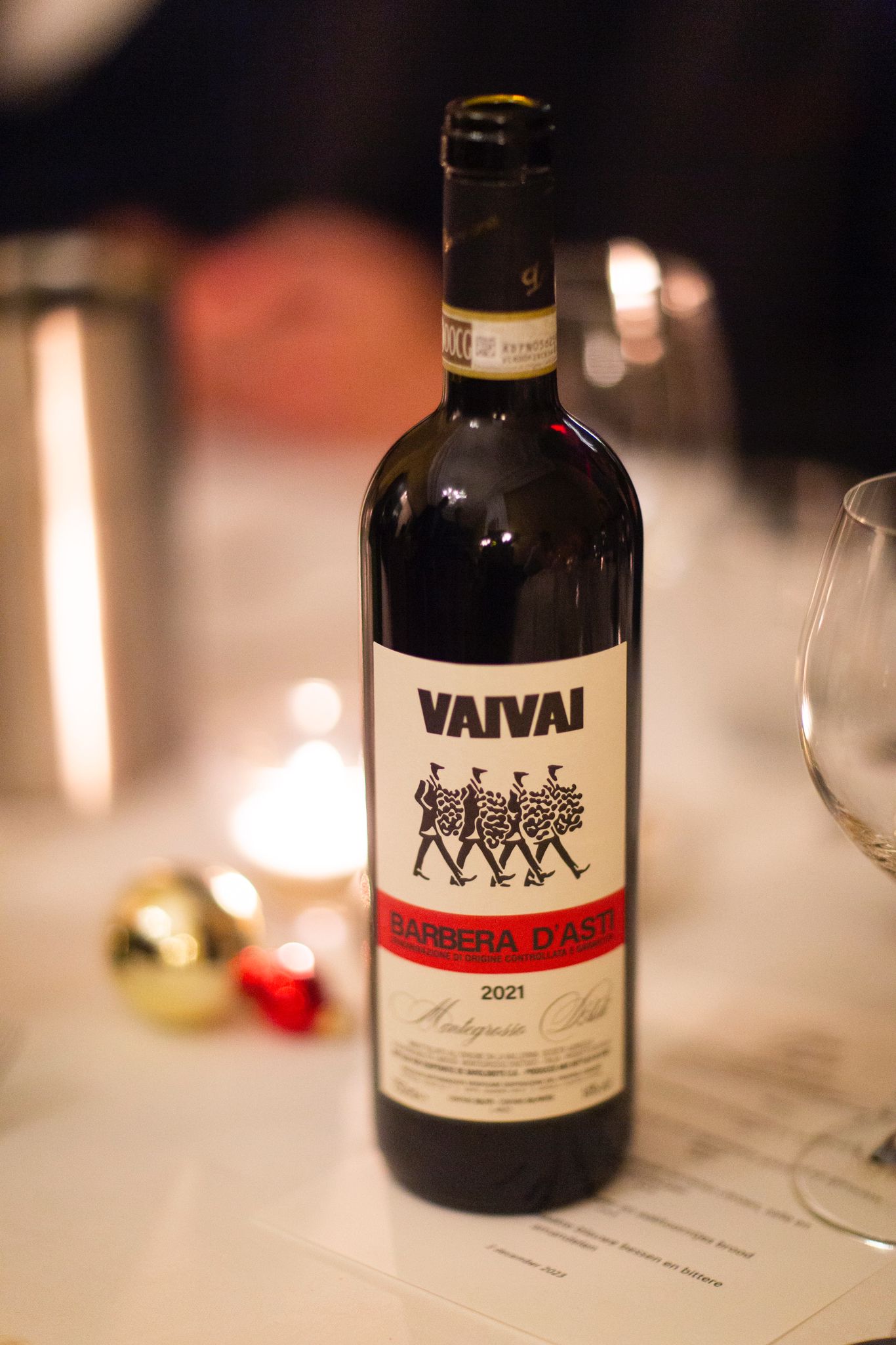 VAIVAI Barbera d'Asti 2021 DOCG (box of 6 bottles)